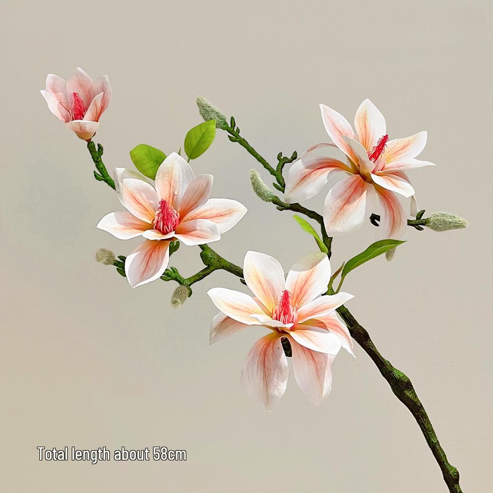 

Magnolia Artificial Floral Arrangement for Home Décor, Entryway, or Dining Table