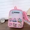Children'S Backpack Cartoon Anime Cute Printed Boys And Girls Backpack Large Capacity Kindergarten Student School Bag