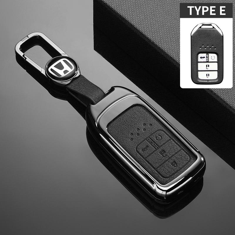 Car Key Case Cover Protection Shell For Honda Civic CRV HRV Accord Pilot Fit Freed Vezel Odyssey 2018-2022 EX EXL Smart Keyless