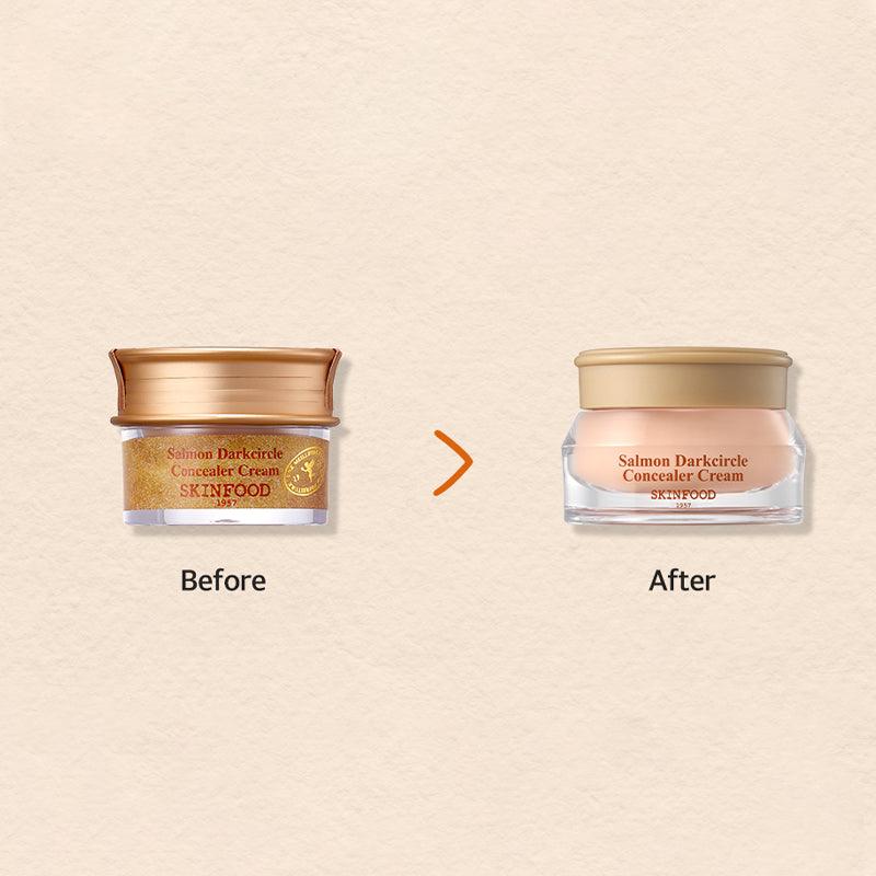 Skinfood Kremowy korektor pod oczy w odcieniu łososiowym 10g