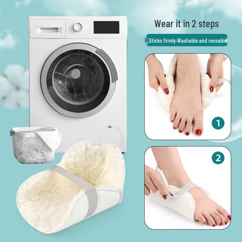 Soft Heel & Ankle Support: Post-Op Warmth & Anti-Sore Protection.