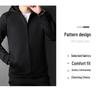 Men's Hooded Zipper Sweatshirt Jacket - Casual Spring/Autumn Trendy Sport Cardigan