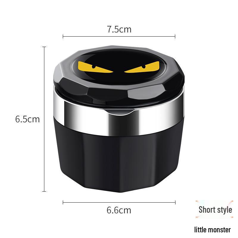 High Flame Retardant Car Ashtray with Lid & Light for 2025 GAC GS8/M8 Interior Modification