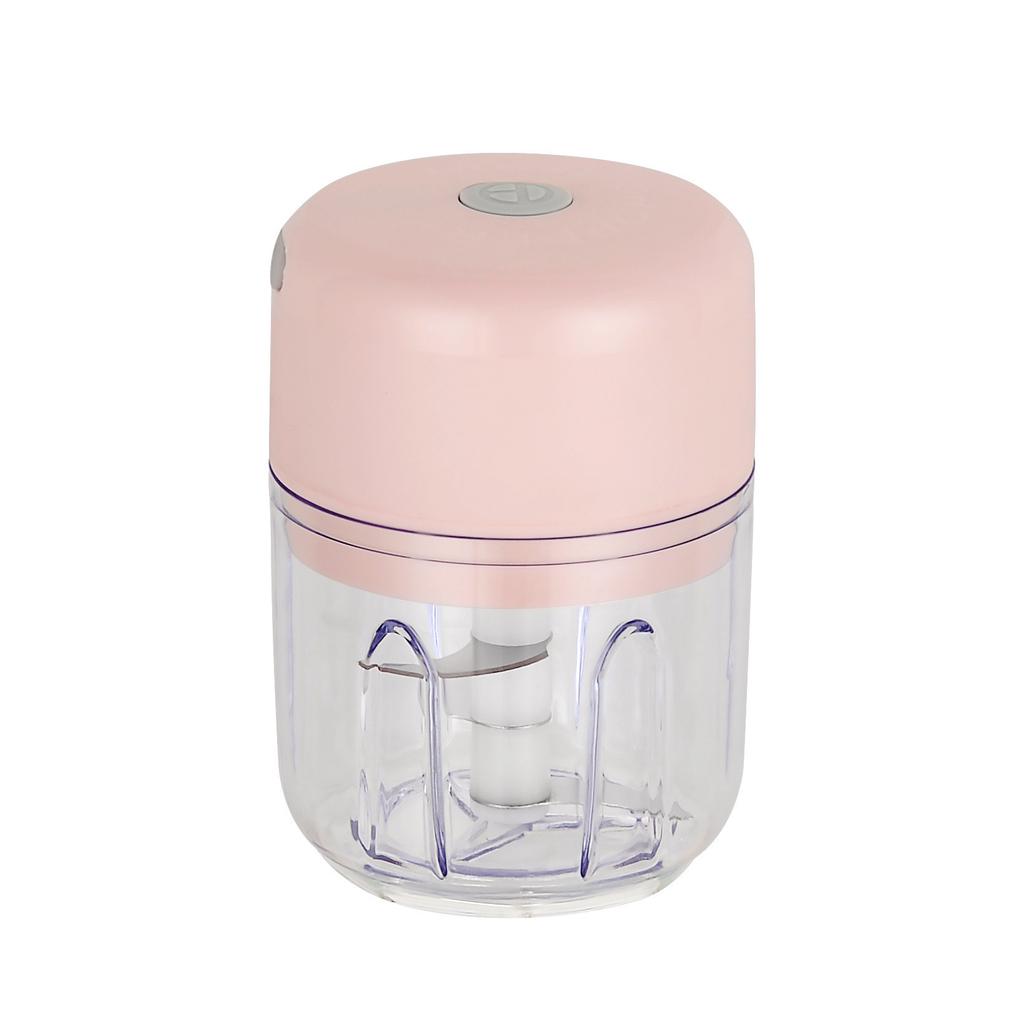 USB Rechargeable Electric Food Chopper, 250ml Mini Vegetable Cutter for Onions, Garlic, Meat, Multifunctional Kitchen Chopper Processor