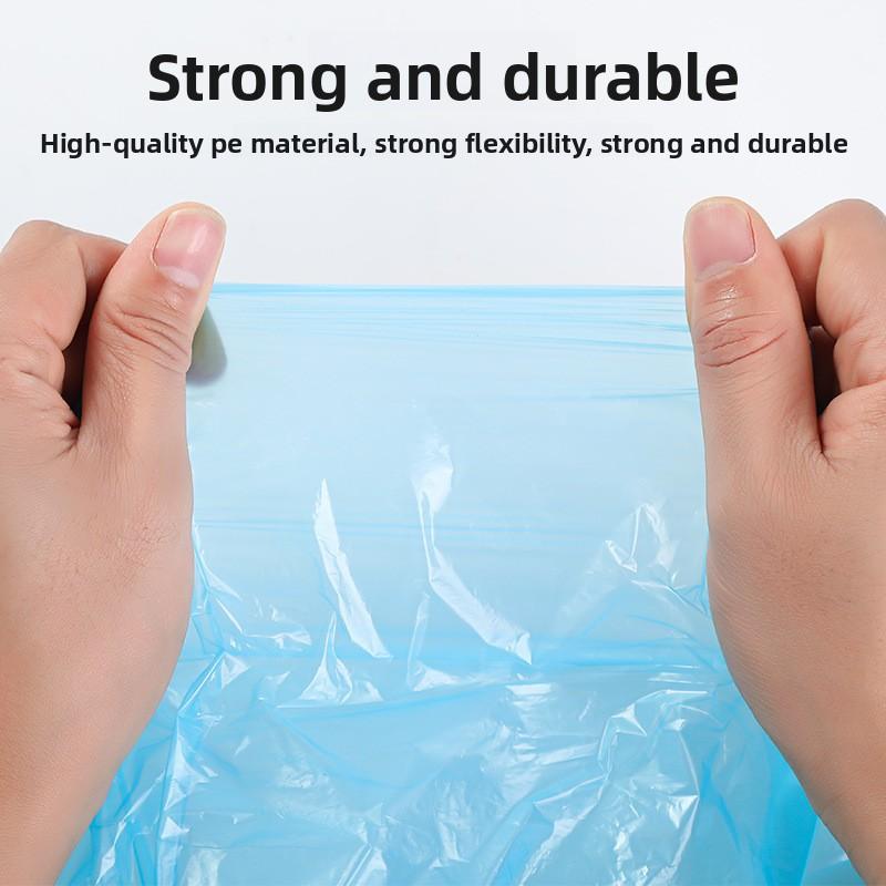 20 Single-color Pet Garbage Bags Per Roll, A Portable Cleaning Tool for Cats and Dogs