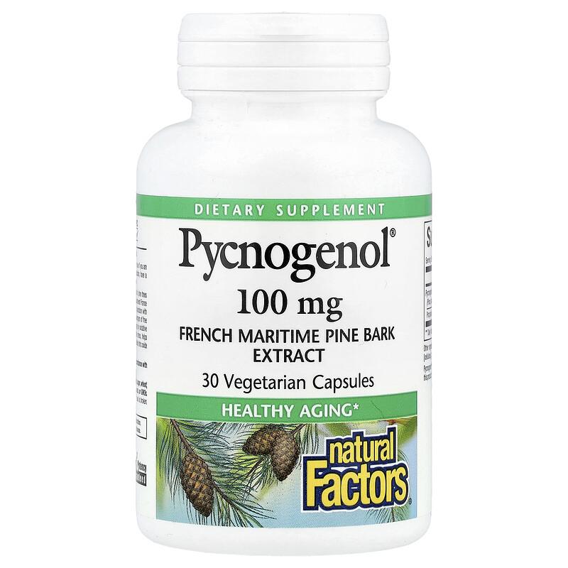 Pycnogenol®, 100 mg, 30 Vegetarian Capsules
