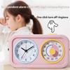Easy To Use Double Screen Countdowns Timer With Analog Alarm Clock For Precise Cooking Baking And Time Management Tasks
