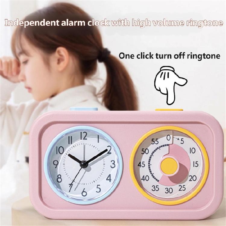 Easy To Use Double Screen Countdowns Timer With Analog Alarm Clock For Precise Cooking Baking And Time Management Tasks