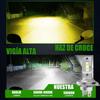 1Pcs H4 LED Moto Headlight Bulb 60W 6000LM Halogen Size Motorcycle Light Hi-Lo Beam Turbo Fan Super Bright 6000K 12V