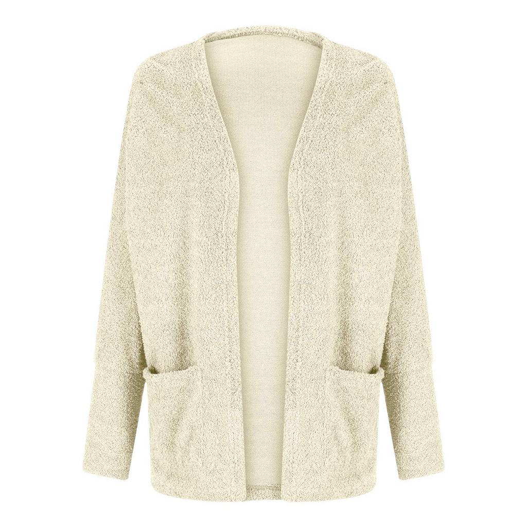 Women's  Cardigan  Long Sleeve Open Front Chunky Knit Oversized  Cardigan Sweater Coat