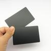 Stainless Steel Engravable Metal Business Cards - Brushed Gold Black Finish
