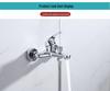 Hot and Cold Three-Piece Concealed Bathtub Shower Mixer Faucet