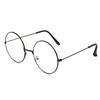 Round Literary Ultralight Anti-blue Light Glasses Comfortable Computer Glasses Metal Spectacles Radiation Protection Optical