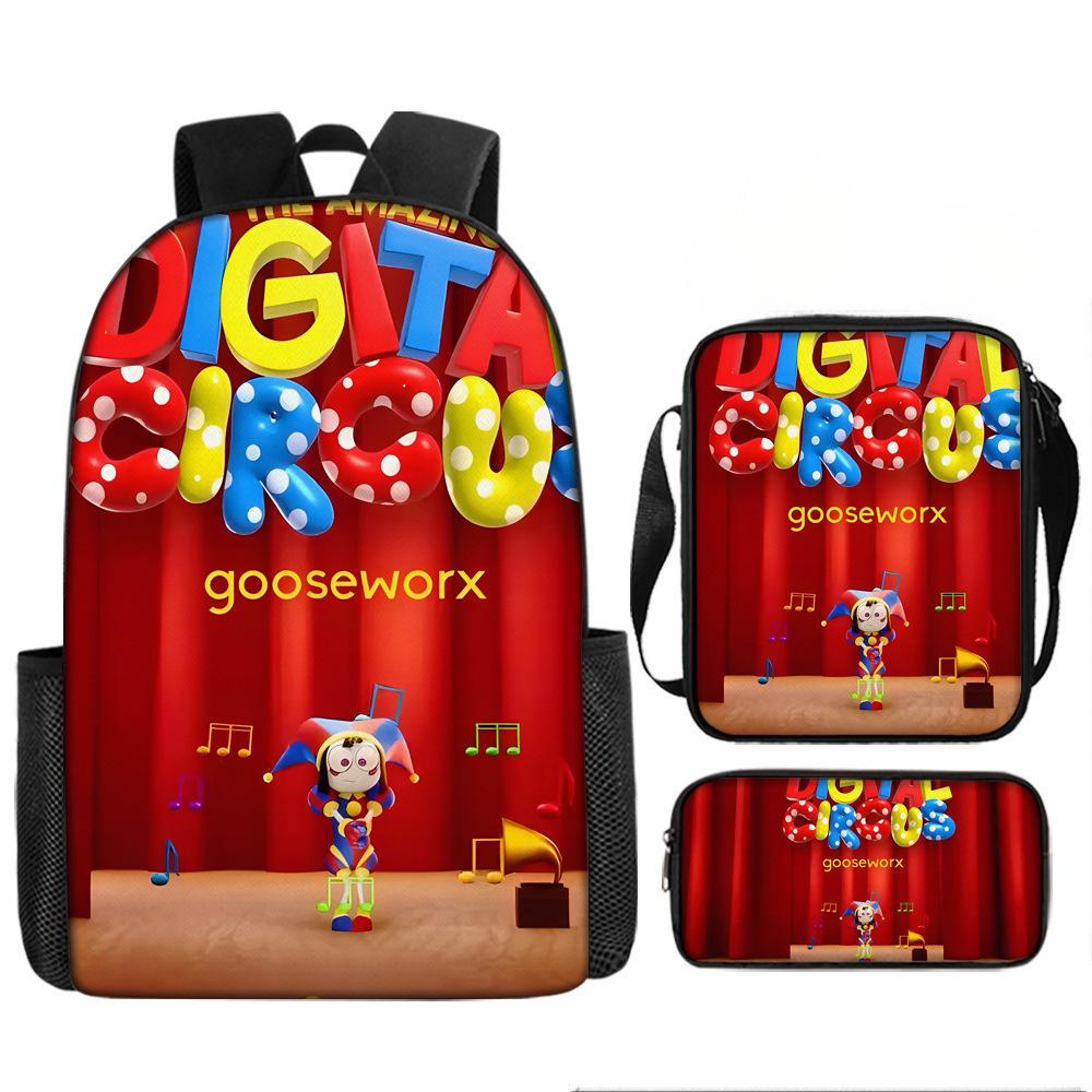 Magic Number Circus Theamazingdigitalcircus Schultasche Ranzen Federmäppchen