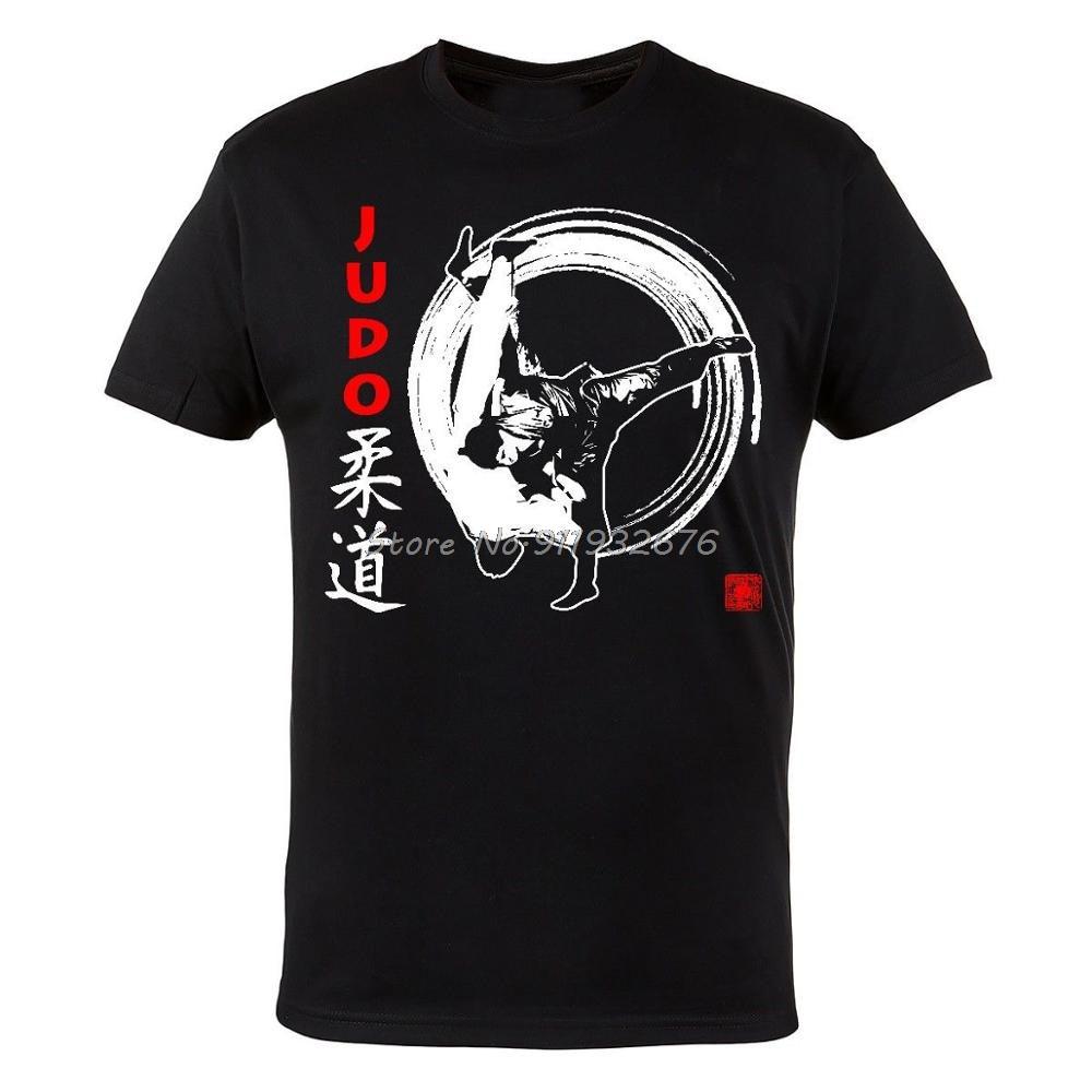 

Judo Martial Arts Mma TShirt Short Sleeve Cotton Top Ideal For Casual Wears Newest Fashion Sleeves Cotton Custom Tee Shirt 4XL