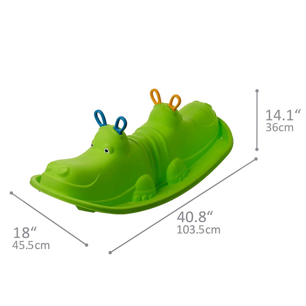 Baby Rocker Hippo - Green