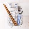 Rectangular Stainless Steel Chopsticks Cage Metal Cutlery Holder Tableware Tube  Spoon