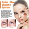 Bálsamo para Ojos con Vitamina C Hidratante Eliminación de Bolsas Bajo los Ojos Reduce Ojeras Líneas Finas Antihinchazón Iluminador Crema para Ojos en Barra