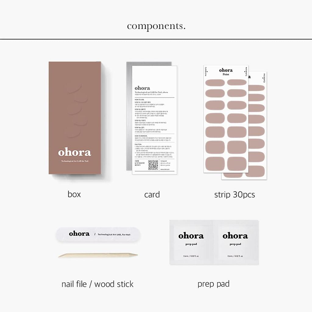 Official Ohora N Cream Beige Ohora Nail Gel Nail Hardening Gel Gel Nail Office Nails NB-075 / Stickers, Stickers, Type, Nails, Stickers, [Used]