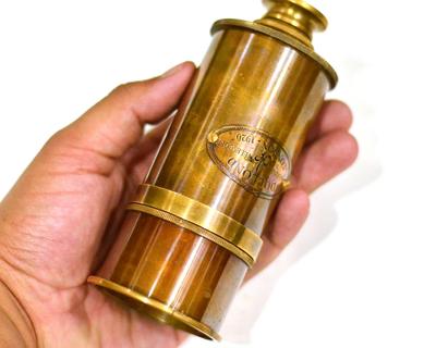 Brass Telescope, Captain Gift, Pirate Authentiq, Graduation Gift, Boating Gift, Sailor Confirmation Gift