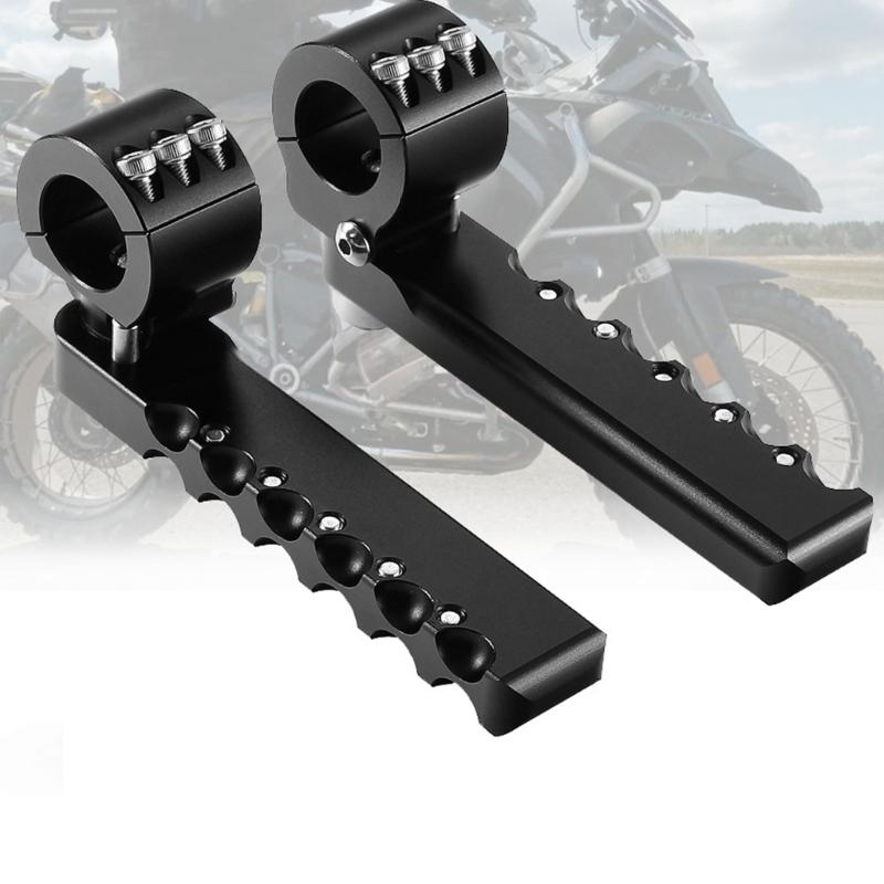 Quick Folding Motorcycle Footrests Aircraft Grade Non Slip Design Enhanced Riding Stability Off Roading Ready For R1300G