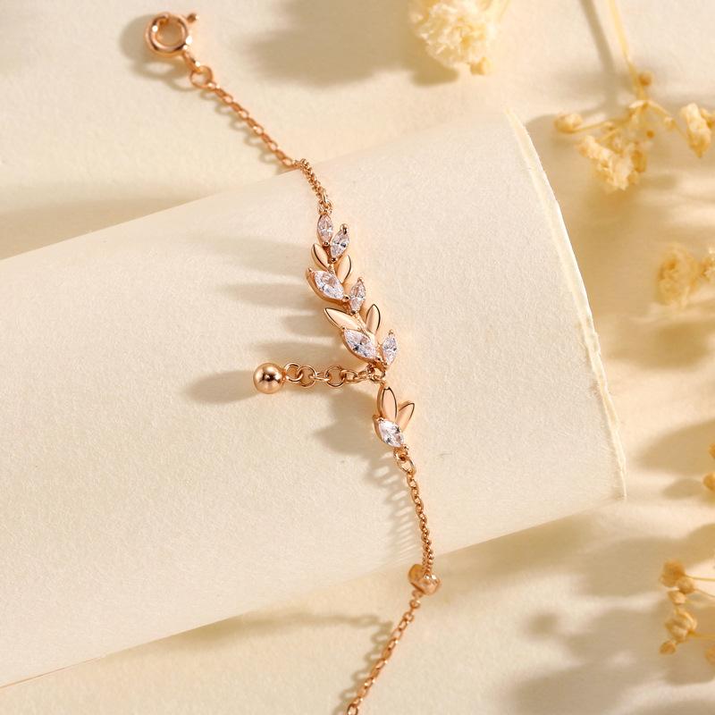 

Sui Sui Has Your Браслет для женщин, Нишевый темперамент Мори Пшеничное ухо Круглые бусины с бахромой Ins Ветер Ручные украшения для женщин