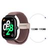 Pasek magnetyczny do Xiaomi Redmi Watch 5 4 Pasek Pleciona pętelka Regulowany Sportowy Nylonowy Pasek zamienny bransoletka correa Miband 9 pro 8Pro pasek