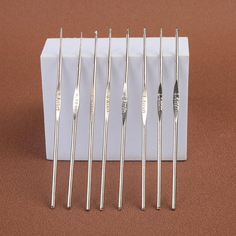 15/16 Pieces Ergonomic Crochet Hooks Set Long Crochet Needle for Beginner Hand Knitting DIY Sweater Scarf Lacework Craft