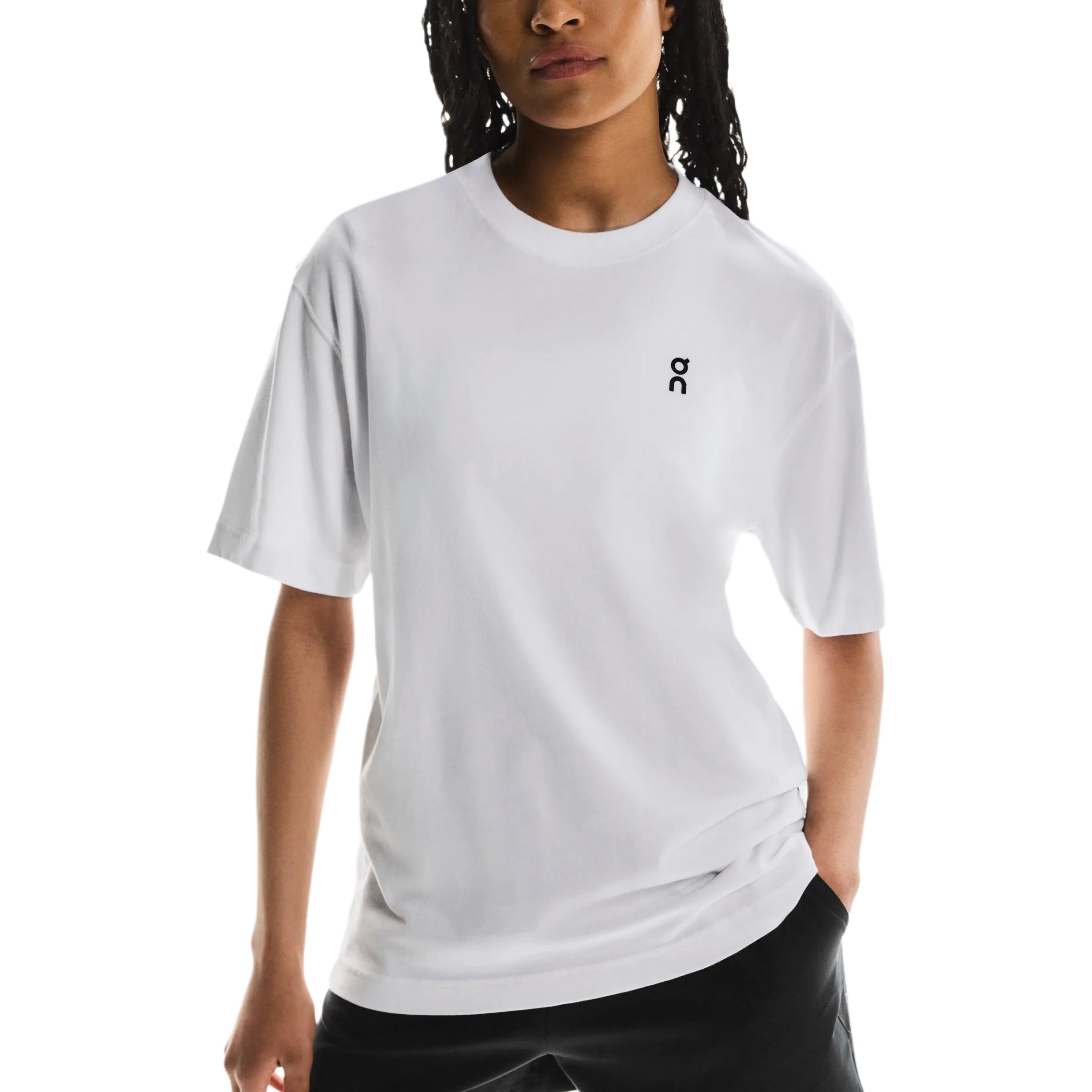 

On Court Club T Print Pattern Tennis Sports Round Neck Short Sleeve Drop Shoulder T-Shirt Women Tops 1WF30760629 XL