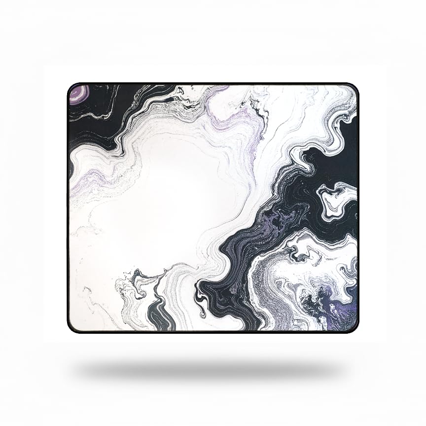 DotAndZ Glimpse Gaming A hybrid of speed and made of 42cm x 49cm x high a new sensation of smooth gliding and and Mousepad control, cloth, 0.4cm, белый