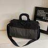 Women Gym Tote Duffle Bag with Wet Pocket And Shoe Compartment Nylon Weekender Bag Overnight Tote for Travel Fitness Dance