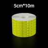 Car Safety Reflective Tape 5cm*10M High Visibility Waterproof Warning Sticker for Vehicle Truck Motorcycle Road Marking