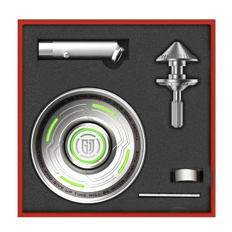 

Умный спиннер Fidget, металлические настольные игрушки, антистресс для взрослых, детей с аутизмом, кончики пальцев, гироскоп, крутые штуки, гироскоп, НЛО серебряный