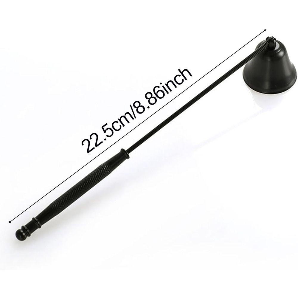 Stainless Steel Candle Flame Snuffer Bell Shape Cover Candle Stopper Wick Snuffer for Home Safety