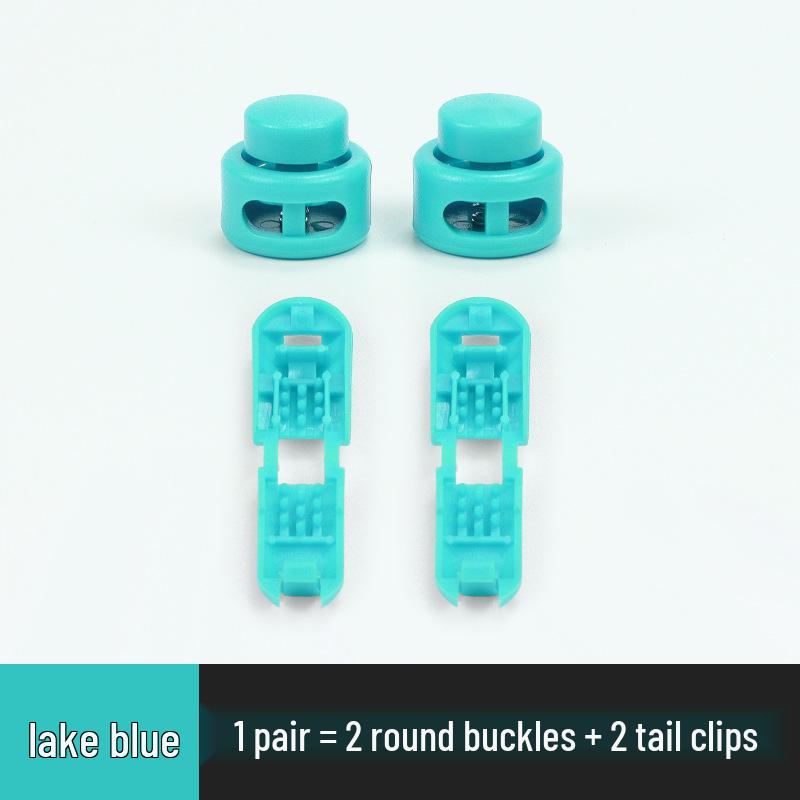 No-Tie Elastic Shoelace Buckle for Adults & Kids - Sport & Mountaineering Pair