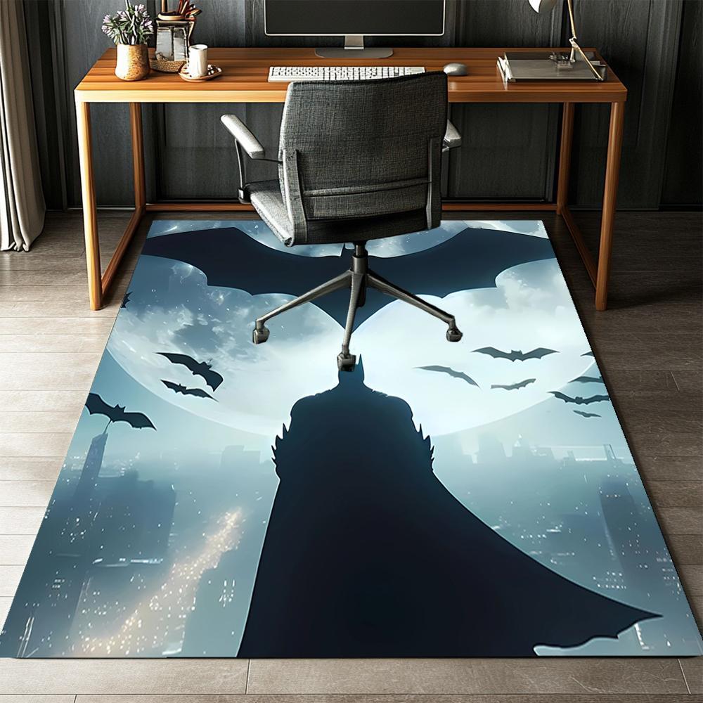 Batman Printed Carpet,Rug,for Office Chair Living Room Bedroom Kitchen Room Decor Gifts.