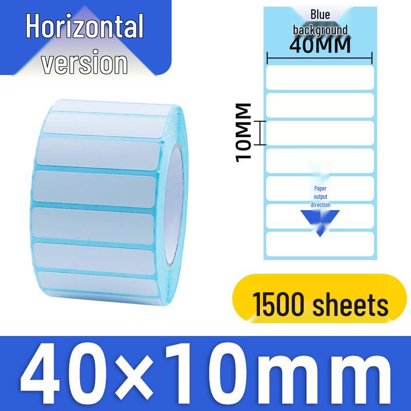 Durable 100x100 Self-Adhesive Thermal Label Paper for Supermarket Barcodes & Express Waybills