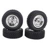 4 Upgraded Wheel Tires Replacement for MN82 LC79 1Celsius12 Replacement for WPL 1Celsius16 RC Car Model Parts Advanced Design with Incredible Grip