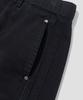AGOD Vintage Elastic Waist Balloon Denim Pants [Black]