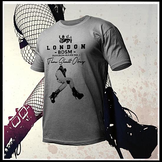Футболка BDSM Бондаж Мазохист ДОМ удовольствия Доминатрикс Фемдом Лондон S-2XL M
