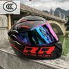 3C Certified Bluetooth All-Season Windproof Full Face Motorcycle/Scooter Helmet for Couples