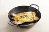 Pearl Metal HB-1604 20cm Iron Grill Pan with Lid, Recipe Included, Induction Compatible, Easy Cooking, Made in Japan