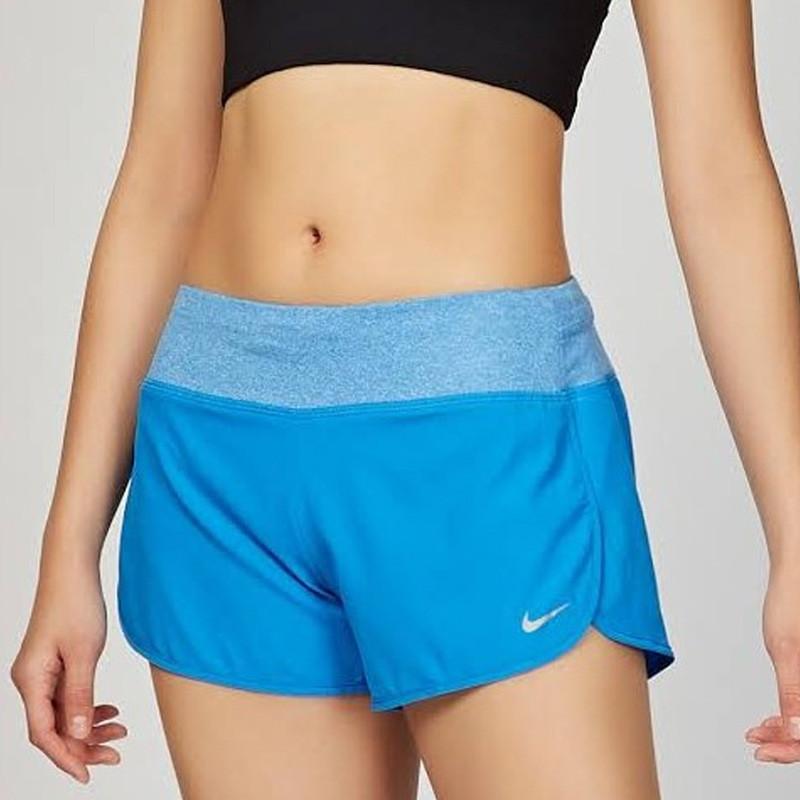 Nike Simple Comfortable Soft Skin-Friendly Mid-Rise Sports Shorts Women Shorts 719583-435