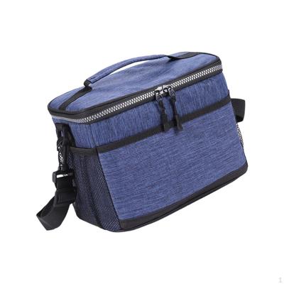 Cooler Bag Lunch Box Multifunctional Zipper Insulated Thermal Tote for Travel Beach