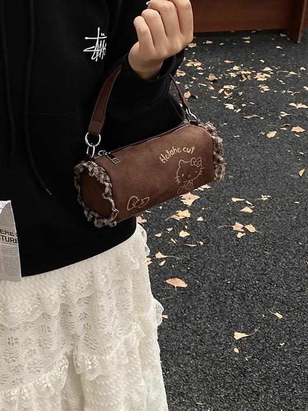 Międzynarodowa Dziecięca Moda Torba na Ramię: Torebka Księżniczki dla Rodzica i Dziecka & Poduszka Crossbody dla Stylowych Dziewczynek