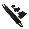 4pcs Self Tanning Mitt Applicator Kit Soft Sponge Tanning Cream Lotion Mousse Oil Back Application Band