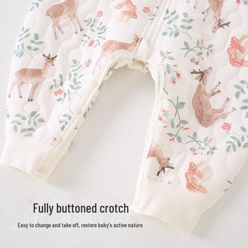 Autumn & Winter Anti-Kick Split-Leg Baby Sleep Bag: Class A Pajamas for Newborns