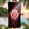 Mainz FC Druck Schnelltrocknendes Strandtuch Mikrofaser Saugfähig Tragbares Reise-Badetuch
