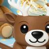 Christmas Deer Ice Cream Pint Holder with Spoon Cute Animal Cooler Sleeve Leak Proof Popsicle Cozy Beer Can Holder Deer Lover Gifts