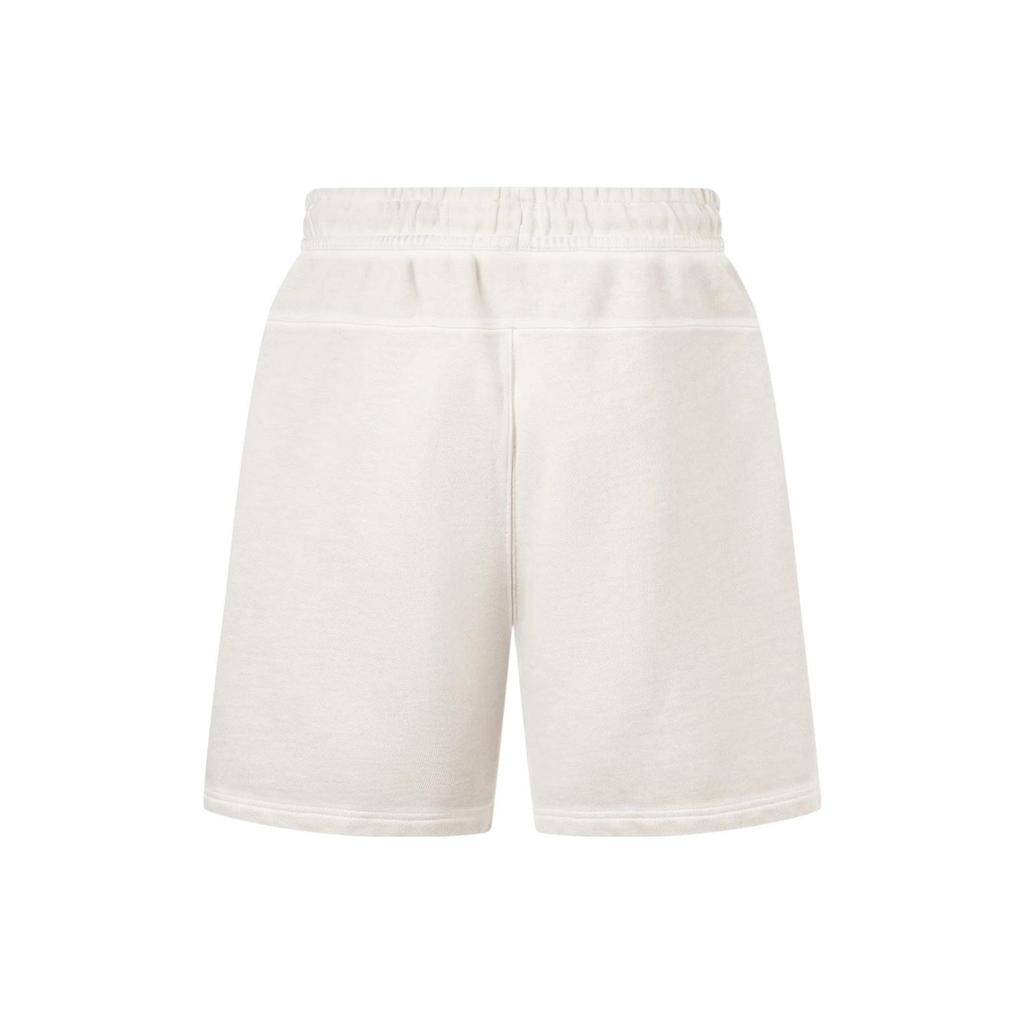 Li Ning X OG_Slick Collaboration Letter Mid-Rise Straight Loose Shorts Men shorts Oat-Gray AKST691-1